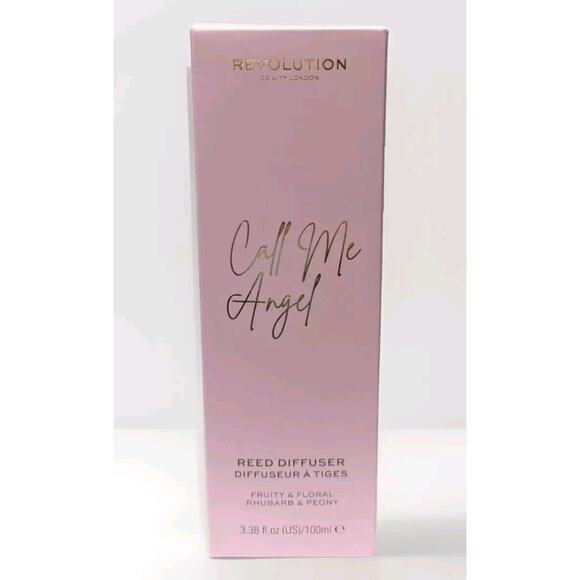 Revolution Beauty London Call Me Angel Home Reed Diffuser Fruity & Floral Peony - Picture 2 of 7
